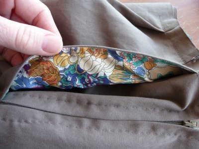 Pocket lining: Cathryn's by Liberty of London