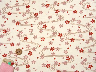 My fabric: cotton jersey from Fabric Tales in Japan