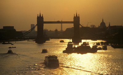 London Sundown by Bob Behr