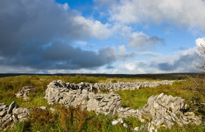 Shirley Blanchard. Clouds Over The Burren. 9
