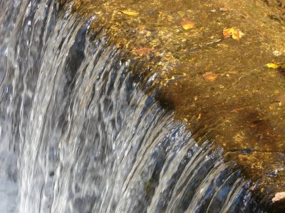 John F. Messerschmitt. Autumn Waterfall. 2