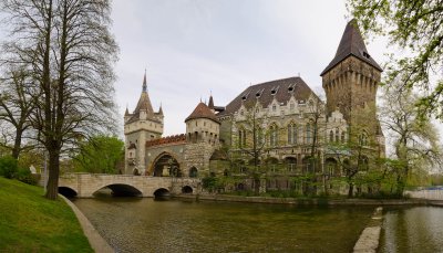 Vajdahunyad Castle Panorama