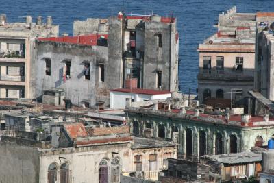 view onto Havana from my hotel Sevilla