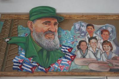 Fidel Castro is popular!