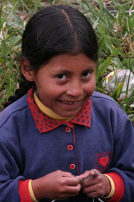 children in Pulingue San Pablo