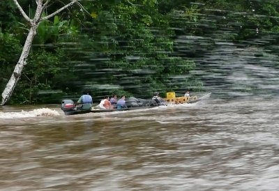 On the Rio Napo.