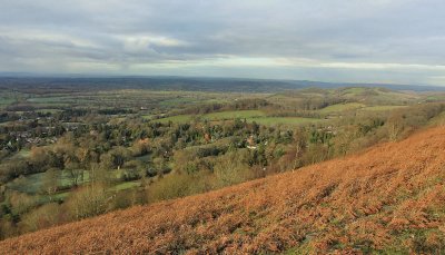 Taken on the Malvern Hills looking West.