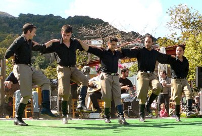 Greek Dancing.