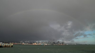 Sky over Auckland