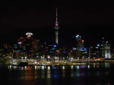 Auckland City at Night