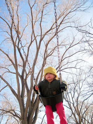 Maybe that's a little TOO high, Daddy.