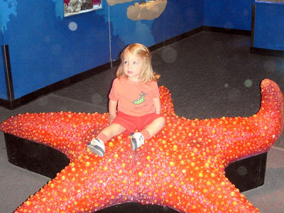 Kristina on starfish