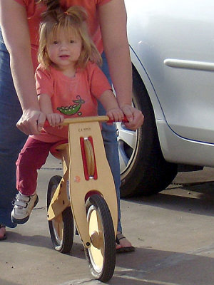 Early bike rider