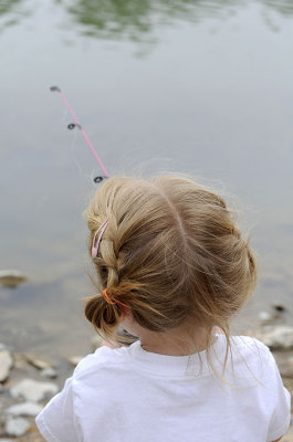 Kristina is a fisherwoman