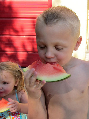 Watermelon lovers