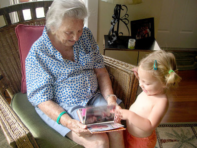 Kristina and Grams