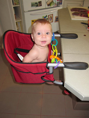 Another seating option for our big girl