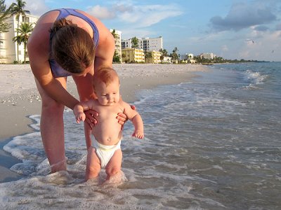 Annie visits the Gulf of Mexico