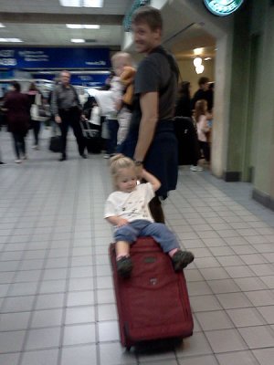 Riding the Daddy train in DFW