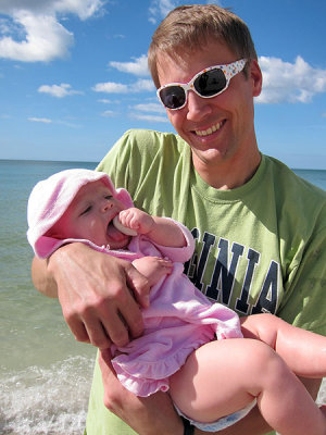 Proud papa