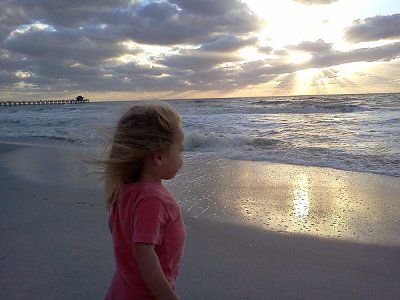 Final visit to the beach