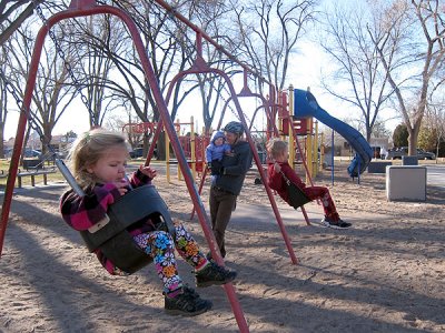 Some Christmas swingin'