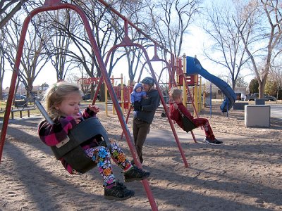 Some Christmas swingin'