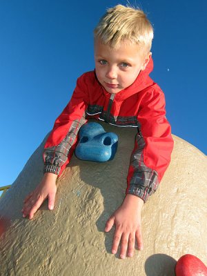 Serious kid