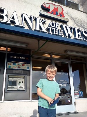 Proud owner of a bank account