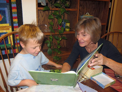 Reading with Baba