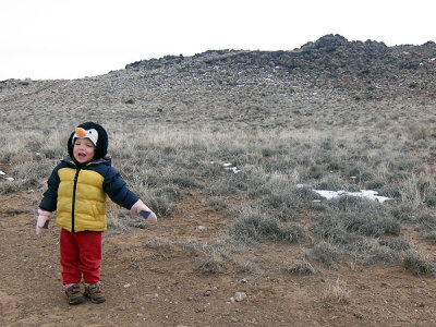 Intrepid hiker