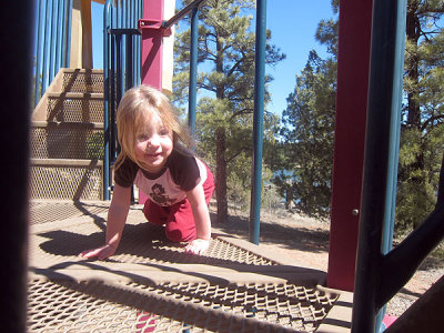 Kids find a playground