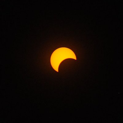 As seen through the solar filter