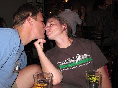 Oops, PDA caught on camera