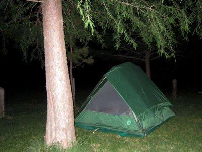 The perfect campsite