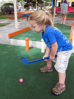 Minigolfer extraordinaire