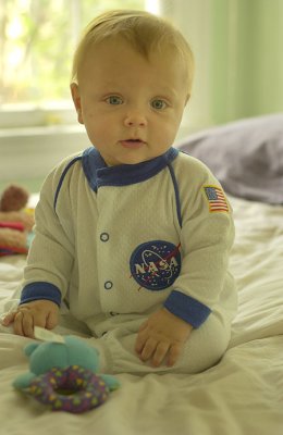 Our little astronaut