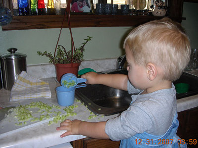2. Chop some onions