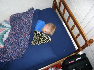 Sleeping in a big-boy bed
