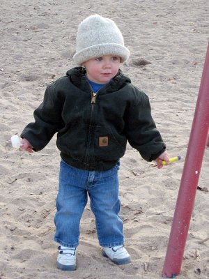 Why aren't little kids bothered by cold?