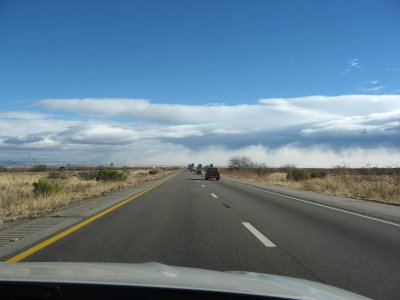 1/7/08, 10:17 AM, on I-10 just west of Willcox, facing to the northeast
