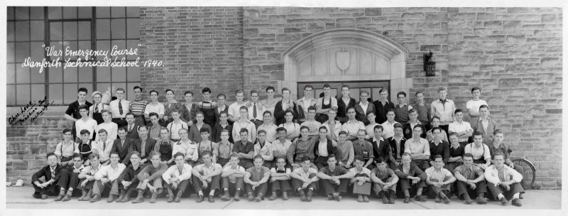 Dad - Danforth Technical School Panorama