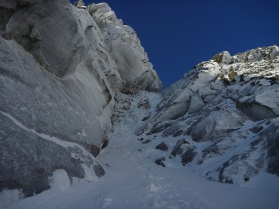 Up pitch 1, Pinnacle