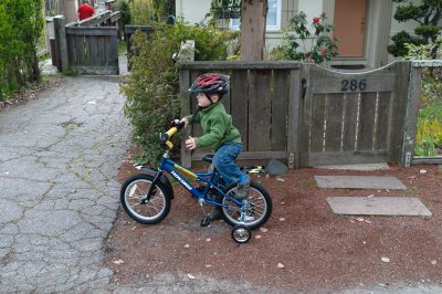 Gil's First Bike 3-5-2011