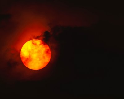 Atmospheric sun by Dennis