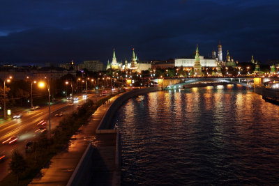 Moscow river and Kremlin - kleivis