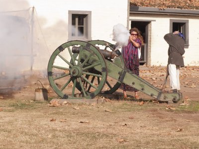 Shooting with a Cannon...