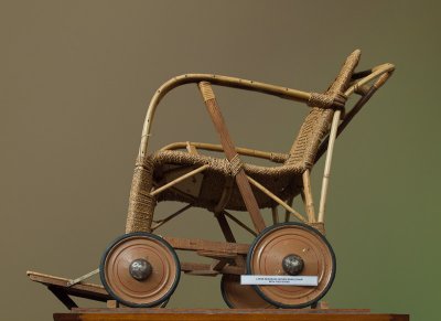 Early wheelchair by Dennis