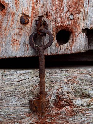 Rust and old woodwork - Goffen