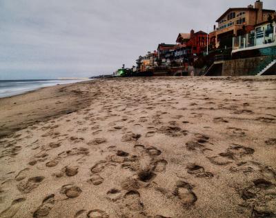 carlsbad beach, by shg